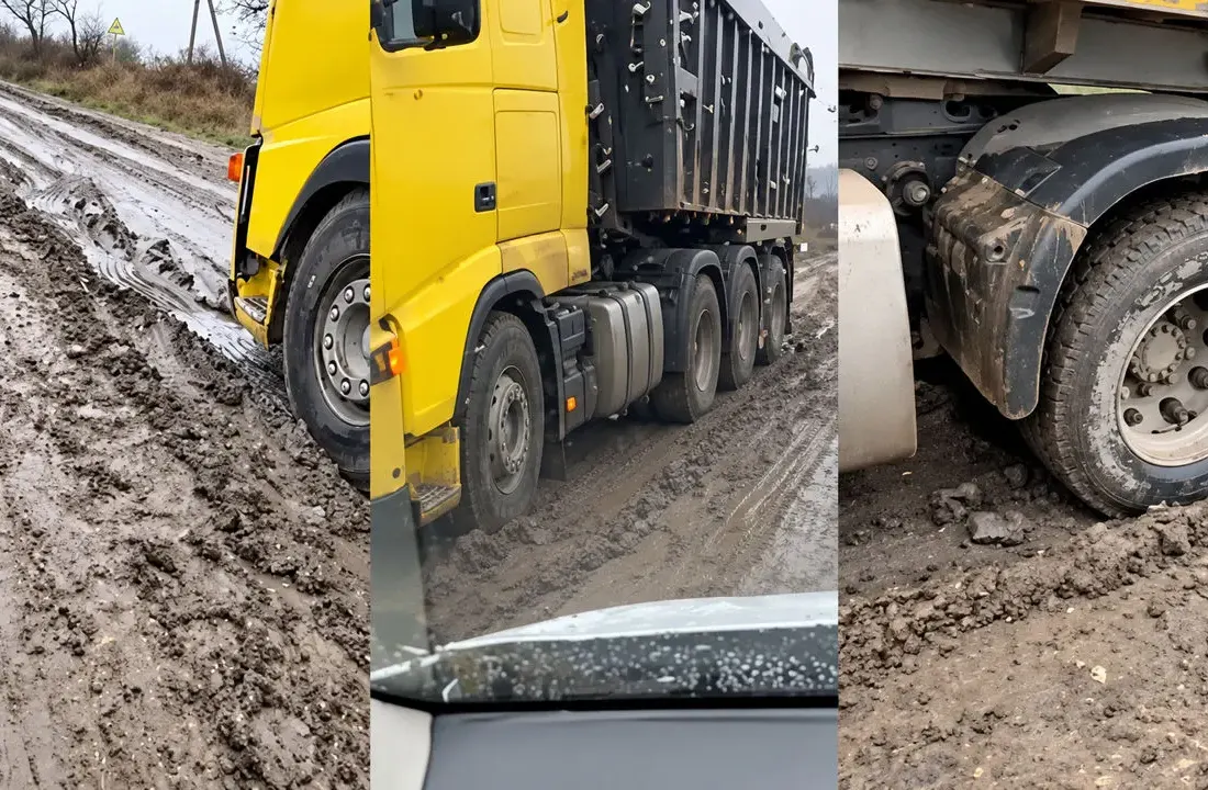 Дорога в Токуз Каушанского района — автомобили застревают в грязи на девятикилометровом участке после дождей