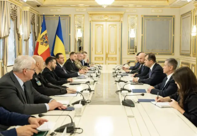 Tofan Zelenskyy meeting in Kyiv in 2026 — three topics omitted from the Moldovan government's official statement