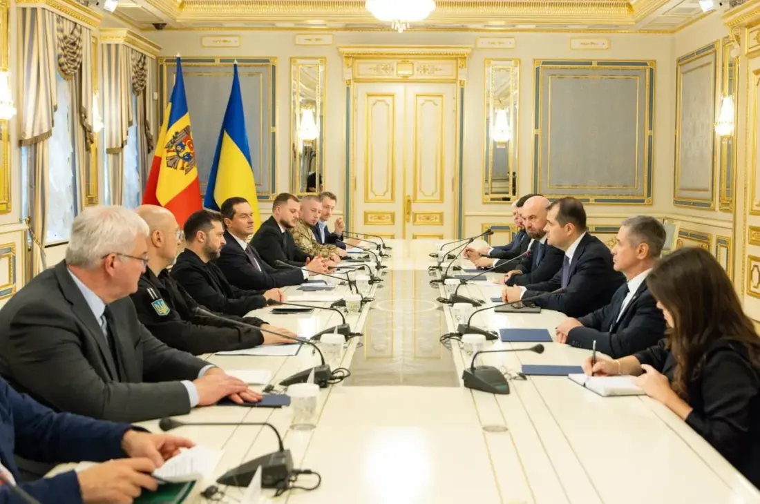 Situația din Transnistria, cooperarea militară și integrarea europeană au fost discutate de premierul Vasile Tofan cu Volodimir Zelenski la Kiev.